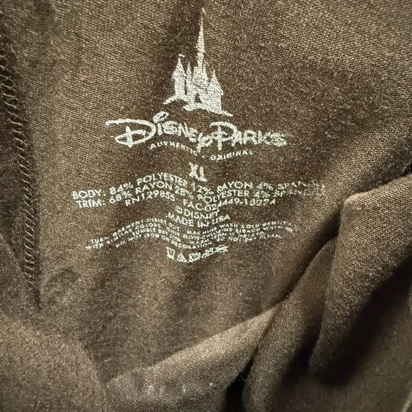 Disney Parks Black Minnie Mouse Tank with Bow & Open Back Detail - Picture 5 of 5